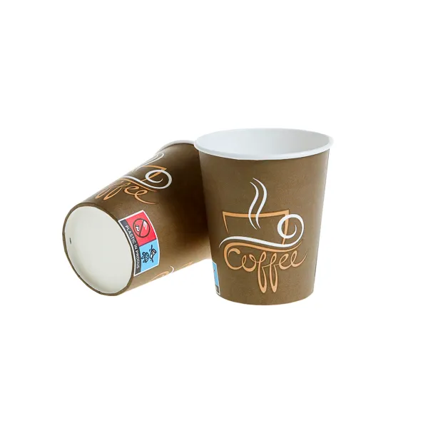 Pahare 7-8 oz Carton +PE , VENDING/MANUALE ,180 ml, color/albe , D70mm , h 79 mm