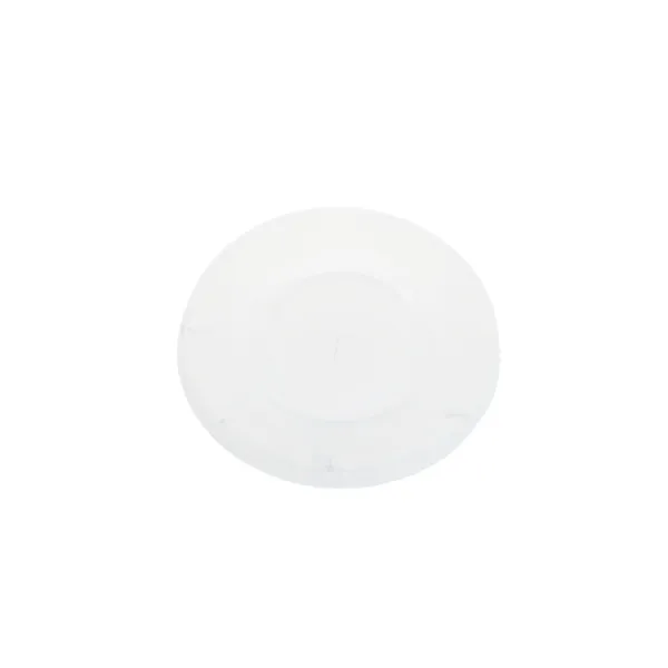 Capac plastic cu orificiu pentru pai PS,transparent, D78-D86 mm, , 100 buc
