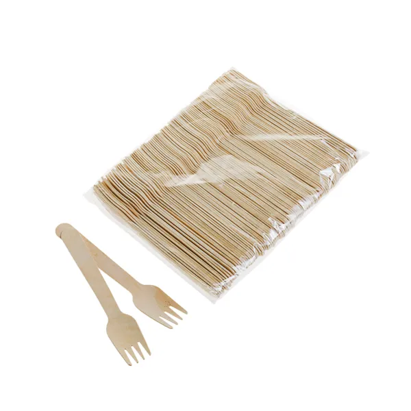 Furculite h160mm, lemn natur,100 buc,50 set/bax