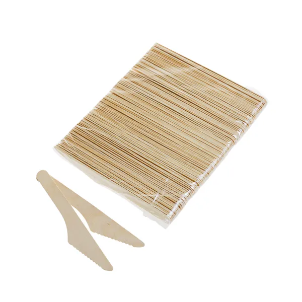 Cutite h160mm, lemn natur,100 buc,50 set/bax