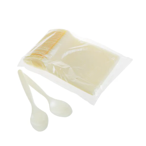 Linguri h180 mm, CPLA, crem, 25-50 buc, 60-80 set/bax