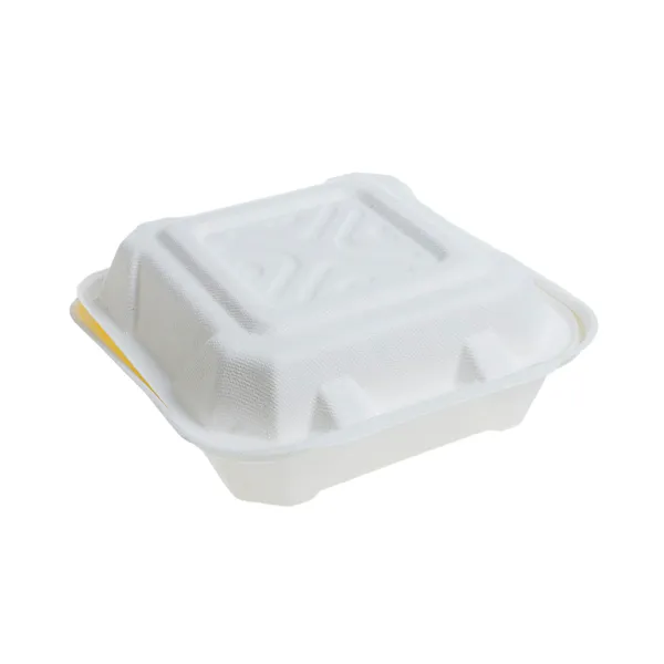 Meniuri Bio 3 compartimente , trestie de zahar ,alb,50 buc, 4