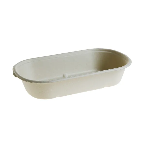 Cutii meniu Bio 850 ml TAB-850, trestie de zahar, alb,195×116 mm,50 buc,10