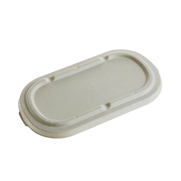 Capace Cutii meniu Bio 850 ml TABL-1, trestie de zahar,alb,205×123 mm, 50 buc
