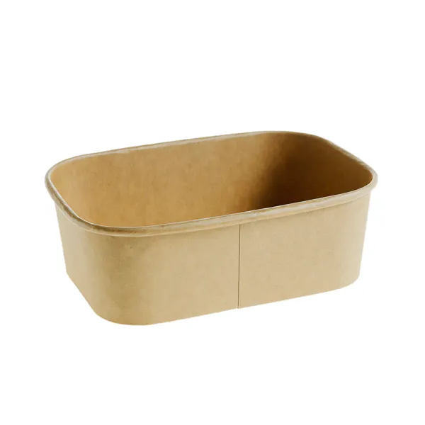 Cutii meniu 750 ml-1000Ml carton, kraft, 50 buc,6 set/bax