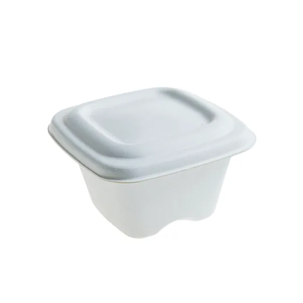 Capace sosiere Bio B205, trestie de zahar,alb,50 buc,24 set/bax