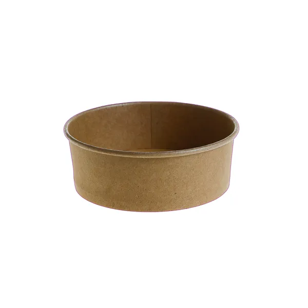 Caserole salata 550-1300 cc, carton,kraft,50 buc,10 set/bax