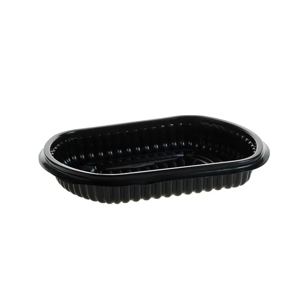 Caserole meniu 480-1000 cc , PP, negre,50 buc,6 set/bax