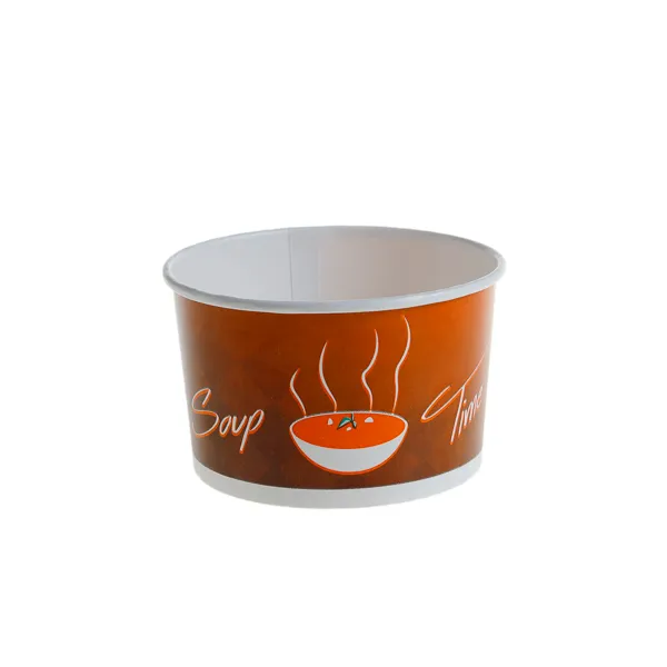 Boluri pentru supa 16 oz ,catron +PE, color,D110 mm,50 buc,20 set/bax