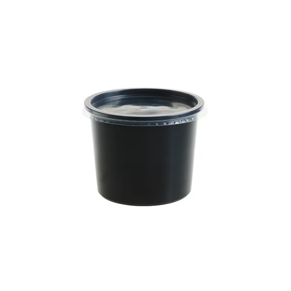 Capace pentru boluri pentru supa 13 oz , PP transparent,D105mm,50 buc,20