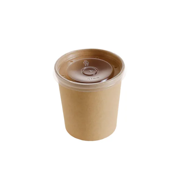 Capace pentru Boluri pentru supa 12oz/16 oz , PP transparent,D96 mm 25