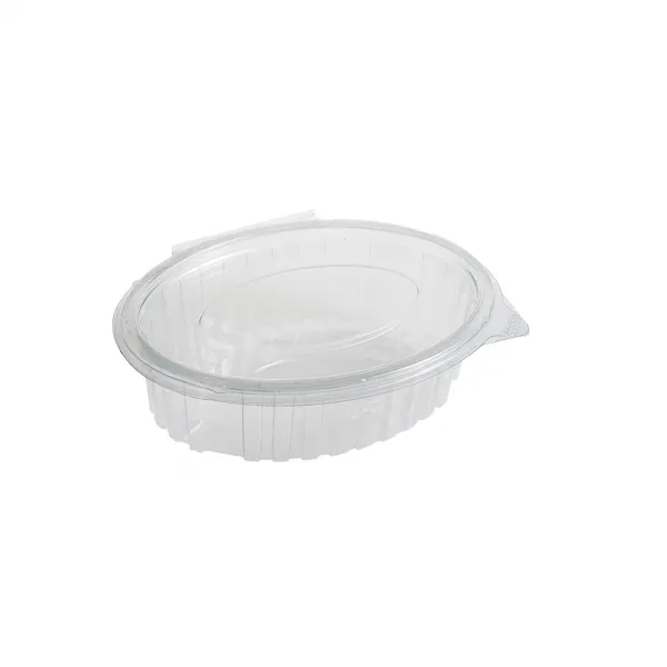 Caserole 250/375/500/750/1000 cc Ovale , PET transparent