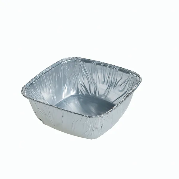 Forme copt dreptunghiulare 200L 110X71 mm/325 cc,aluminiu, argintiu