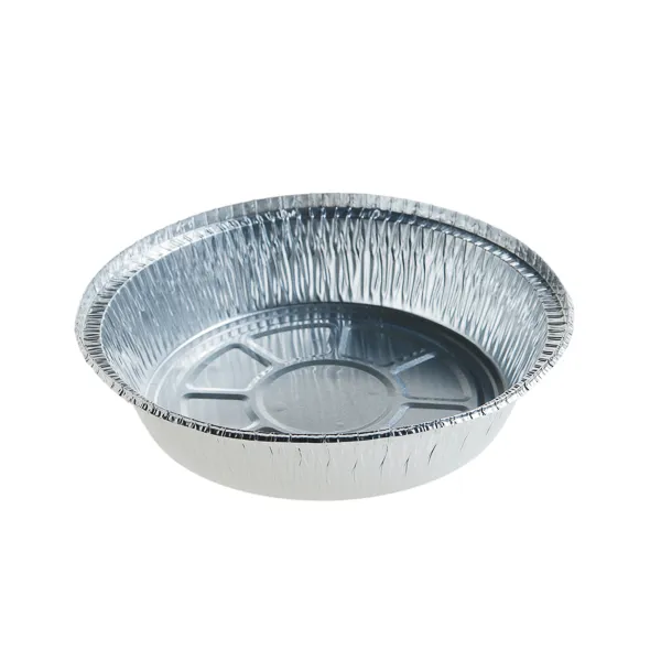 Forme copt rotunde 504L D168 mm/700 cc, aluminiu,argintiu, 100 buc/set,10