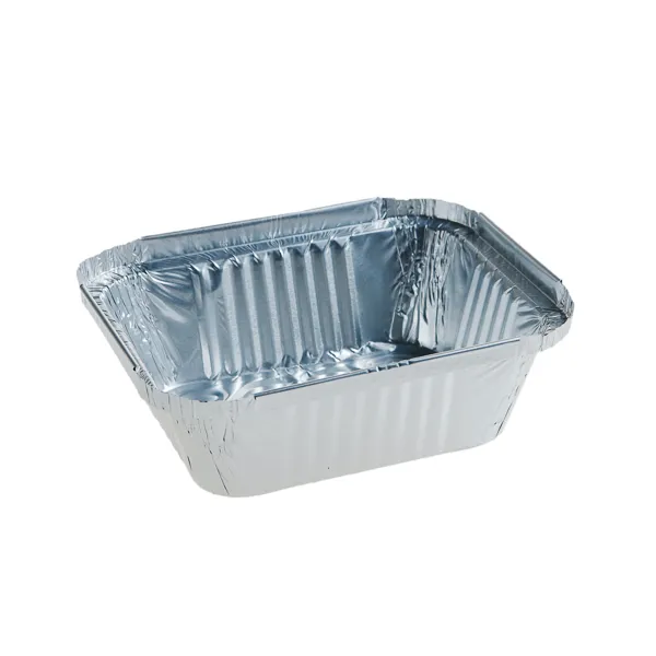 Forme copt dreptunghiulare 320-350 cc,aluminiu, argtintiu