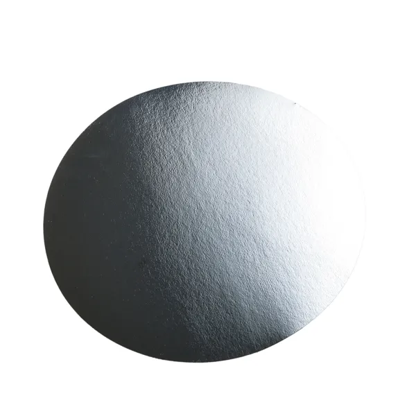 Capace pentru Forme copt 503L D225 mm, carton laminat, argintiu+alb,100