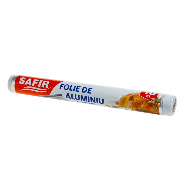 Folii de aluminiu alimentara 10/20 m , 30 cm,48 role/bax