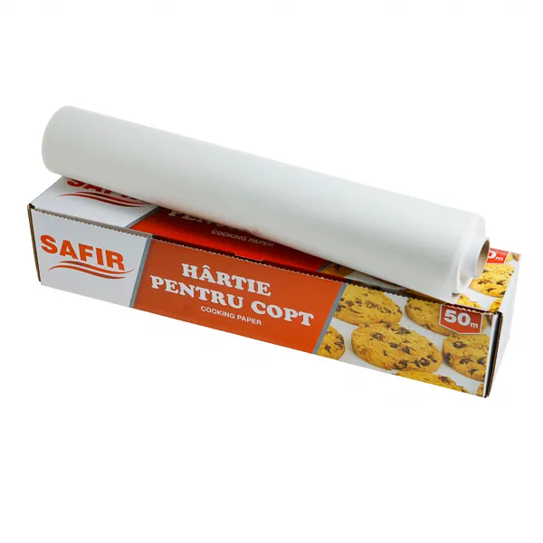 Hartii de copt alimentare 50m in cutie,37 cm ,8 role/bax